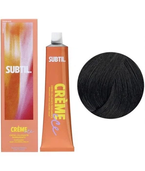 Устойчивая краска Subtil для волос Creme Permanent Hair Color 3 Темный шатен 60 мл