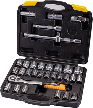Набір інструментів Mastertool PROFI ½" 32 шт 8-32 мм CrV50BV30 протиударний кейс 78-4032