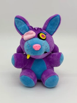 Мягкая игрушка аниматроник Фокси фиолетовый 18 см - FNAF / 5 ночей с Фредди
