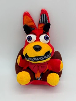 М’яка іграшка аніматронік Диявол Бонні Заєць червоний 18 см - FNAF / 5 ночей з Фредді