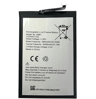 Аккумулятор для Tecno Pova Neo / Pova 5 / Pova 4 /BL-58BT, 6000mAh, Original PRC