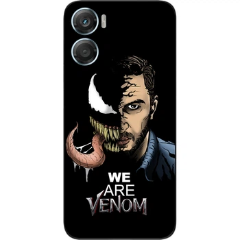 Силиконовый чехол SMTT для Motorola G06 в стиле Мы есть Веном