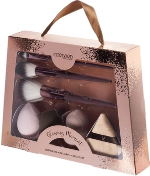 Набір пензлів для макіяжу Inter-Vion Glowing Moment 7 шт (5902704180611)