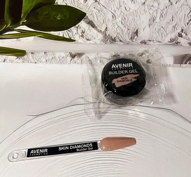 Гель для нарощення нігтів Avenir PRO Skin Diamond 15мл