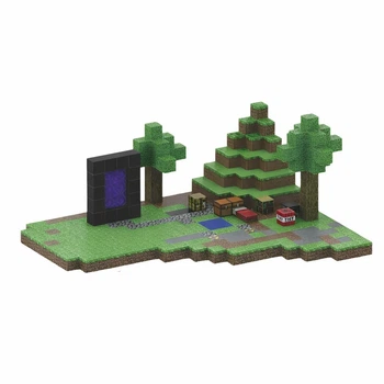 Магнітний конструктор Minecraft Лісовий портал на 384 деталі (384)
