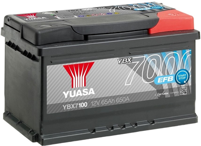 Автомобильный аккумулятор Yuasa 12V 65Ah EFB Start Stop Battery YBX7100 (0) (YBX7100)