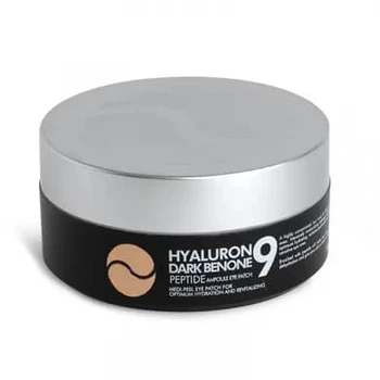 Гідрогелеві патчі Medi Peel Hyaluron Dark Benone Peptide 9 Ampoule Eye Patch від темних кіл з пептидами 60 шт