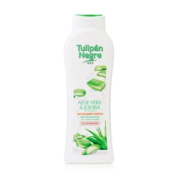 Гель для душу "Червона віра та жожоба" Tulipan Negro Bath And Shower Gel 650 мл