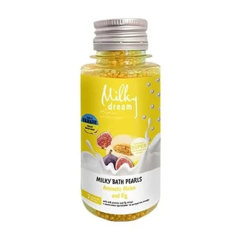 Молочний бісер для ванн Milky Dream Ароматна диня та інжир 80 г