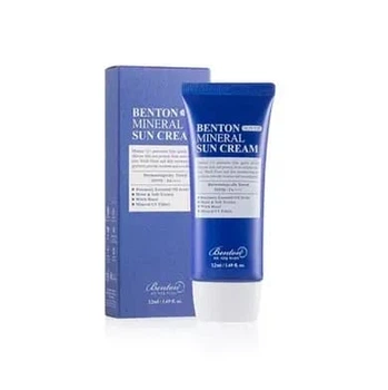 Сонцезахисний крем на мінеральній основі Benton Skin Fit Mineral Sun Cream SPF50 12 мл