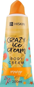 Увлажняющий крем для тіла "Манго" HiSkin Crazy Ice Cream Body 200 мл