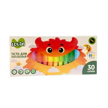 Набор теста для лепки "Color Dough" (30 шт)