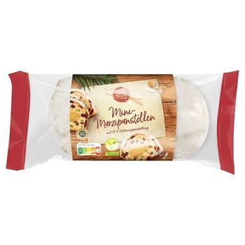Різдвяний кекс-штоллен з марципаном Winter Traum Mini-Marzipanstollen 200 г