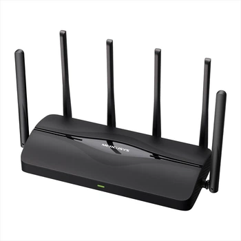 Wi-Fi роутер Mercusys MR37BE Wi-Fi 7 688 Мбіт/сек + 5760 Мбіт/сек Ігровий (р.258 x 119 x 43.3 мм)