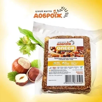 Живая Халва с фундуком "Олеся" 250 г