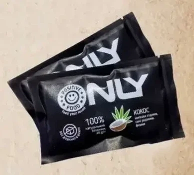 Натуральный батончик "ONLY" кокос Positive Food 40 г 2шт