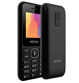 Мобільний телефон Nomi i1880 Black UA