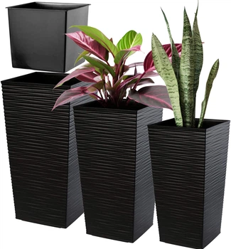 Zestaw donic ogrodowych Kadax Tuluza Czarne 3 szt (K4551)
