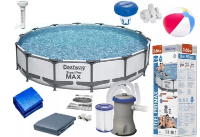 Каркасний басейн BESTWAY 56416 PRO-MAX 366x76