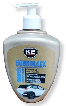 Восстановитель пластика резины "K2" Bono Black 250ml (002-59398) помощь водителю автотовари