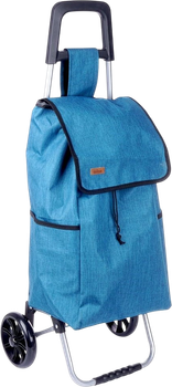 Wózek z torbą na zakupy Orion 40 l Niebieski (8592381177065)