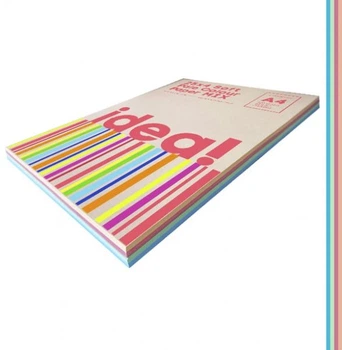 Набір кольорового паперу idea! Pale Colour mix SOFT A4 25x4, 80г/м 100арк