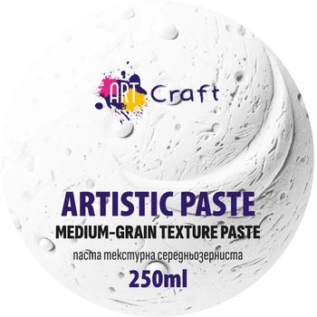 Паста текстурна середньозерниста 250мл ArtCraft