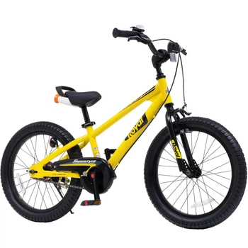 Дитячий двоколісний велосипед-біговел Royal Baby Freestyle EZ 18 дюймів RB18-30 (Жовтий)