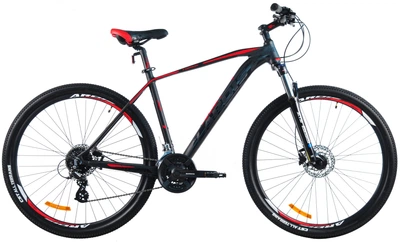 Велосипед горный алюминиевый 29 дюймов Ardis Tucan 27sp, рама 18" (Черно-красный)