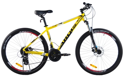 Велосипед гірський алюмінієвий 27.5 дюймів Ardis Extreme, рама 15" (Чорно-жовтий)