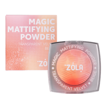 Magic Mattifying Powder BEIGE Пудра Zola 5g