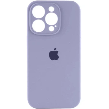 Чехол Fiji Silicone Case Full Camera для Apple iPhone 16 Pro Max бампер накладка с защитой камеры Lavender Grey