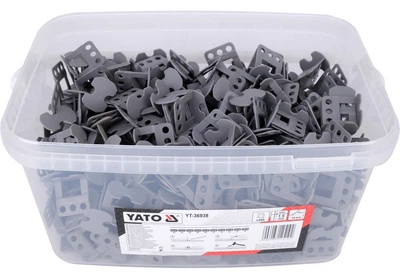 Система вирівнювання плитки Yato YT-36938 кліпси рамки Y 1.5 мм 500 шт (5906083125102)