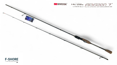 Спиннинг карбоновый Siweida Amazon 1-9g 2.1 m (2750703)