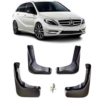 Бризковики Mercedes-Benz B Class W246 2011-2014, комплект 4шт.