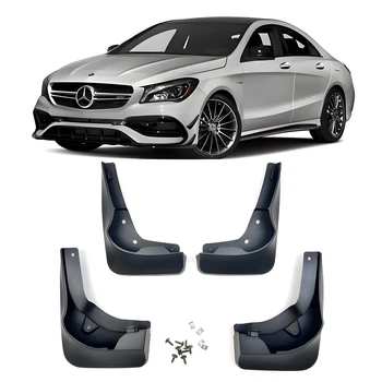 Бризковики для AMG Mercedes-Benz CLA class C117 2013-2018, комплект 4шт.