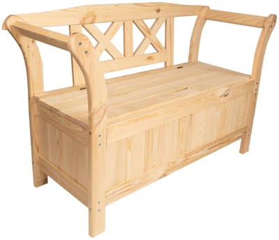 Ławka ogrodowa ze skrzynią Kadax Rosay K10073