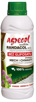 Środek chwastobójczy Agrecol Zwalcza mech i chwasty na podjazdach Randacol 680 EC 1L (5902341101871)