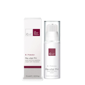Крем для догляду за обличчям з мікронізованим сріблом BDR Re-vital PH 15 ml