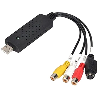 USB карта захоплення AV/S-Video | EZCAP | Оцифрування VHS, DVD, камер HW-1401