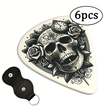 Медіатор для гітари Skull Flowers (6 шт)