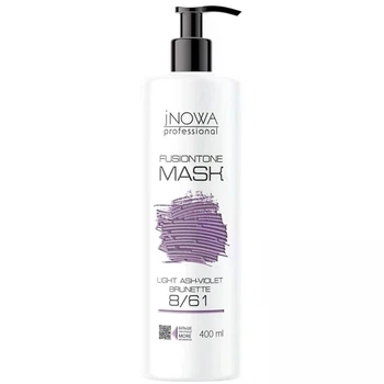 Тонуюча маска для волосся Jnowa Professional FusionTone Mask 8.61 Light Ash-Violet Brunette (Світло-русявий фіолетово-попелястий) 400 мл