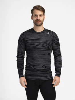 Термокофта мужская зимняя Aclima WarmWool 110145 L Серая (7034041124114)