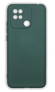 Чохол Molan Silicone для Xiaomi Redmi 10C Green