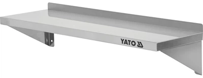 Полиця підвісна Yato YG-09041 з бортиком одинарна 1200 × 300 × 180 мм (5906083002939)