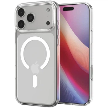 Чехол панель OEM SGP SPIGEN Ultra Hybrid MagSafe MagFit Magnetic Ring для Apple iPhone 17 Pro (6.3") Clear