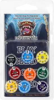 Trackery do gier magnetyczne Epic Loot Box 2 cm 9 szt (5907086563809)