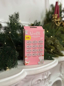 Касети для гоління Venus Comfortglide Spa Breeze жіночі 12 шт.