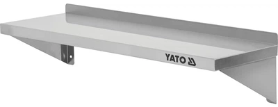 Полиця підвісна Yato YG-09042 з бортиком одинарна 1500 × 300 × 180 мм (5906083002946)