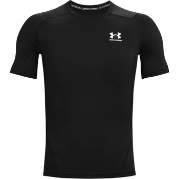 Футболка компресійна Under Armour HEATGEAR SHORT SLEEVE чорна 3XL 1361518-001